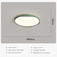 Plafonnier LED nordique moderne Macaron - Collection Géométrique | Marco Lucetti