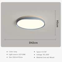 Plafonnier LED nordique moderne Macaron - Collection Géométrique | Marco Lucetti