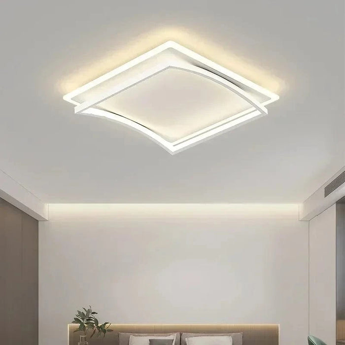 Plafonnier LED nordique pour chambre salon salle à manger étude cuisine - Lustre intérieur design NUITLUMI | Marco Lucetti