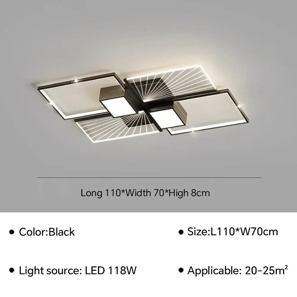 Plafonnier LED nordique pour chambre salon salle à manger étude Lustre design créatif - Décoration luminaire marque maison. | Marco Lucetti