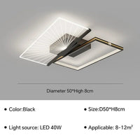 Plafonnier LED nordique pour chambre salon salle à manger étude Lustre design créatif - Décoration luminaire marque maison. | Marco Lucetti