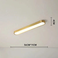 Plafonnier LED Nordique pour une Décoration Intérieure Lumineuse | Marco Lucetti Or 35CM / Lumière froide