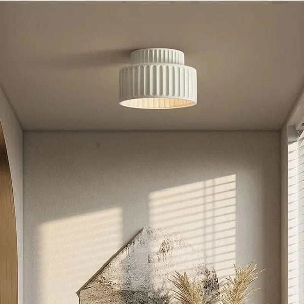Plafonnier LED nordique Wabi Sabi - Luminaire Décoratif | Marco Lucetti
