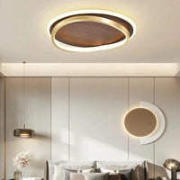 Plafonnier LED Noyer Moderne | Marco Lucetti