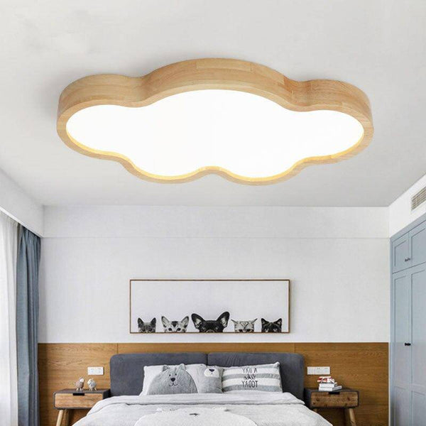 Plafonnier LED Nuage Boisé | Marco Lucetti