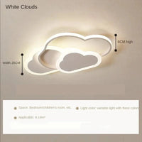 Plafonnier LED "Nuage Créatif et Minimaliste" | Marco Lucetti Blanc nuage / P52XH6cm / Gradation à distance