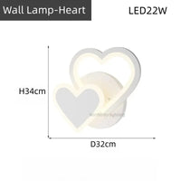 Plafonnier LED "Nuage Lumineux" | Marco Lucetti Applique-Coeur / 3 Température de couleur