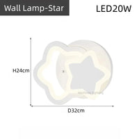 Plafonnier LED "Nuage Lumineux" | Marco Lucetti Applique-Étoile / 3 Température de couleur