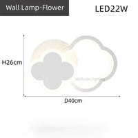 Plafonnier LED "Nuage Lumineux" | Marco Lucetti Applique-Fleur / 3 Température de couleur