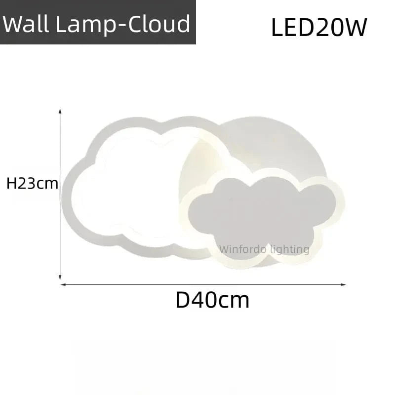 Plafonnier LED "Nuage Lumineux" | Marco Lucetti Applique-Nuage / 3 Température de couleur