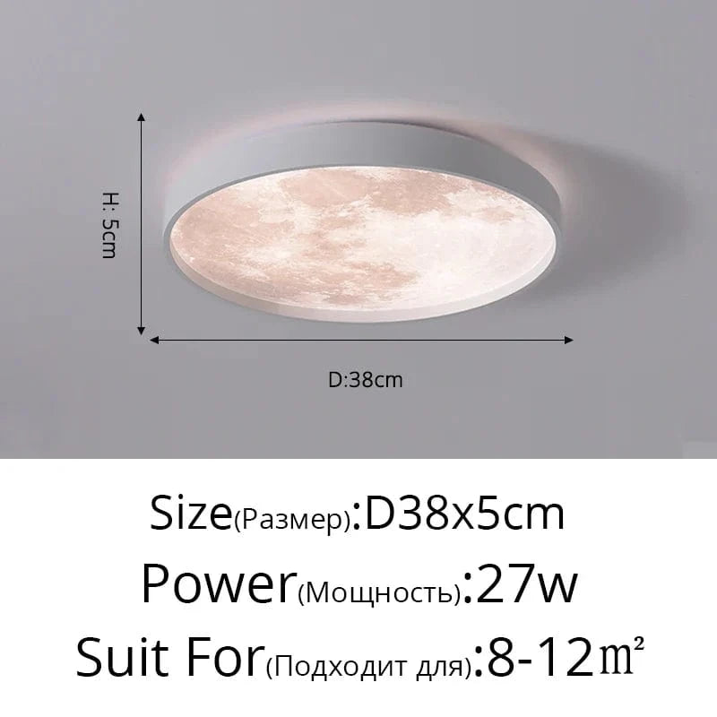 Plafonnier LED Nuage | Marco Lucetti Blanc 38x5cm / Blanc froid, pas de télécommande