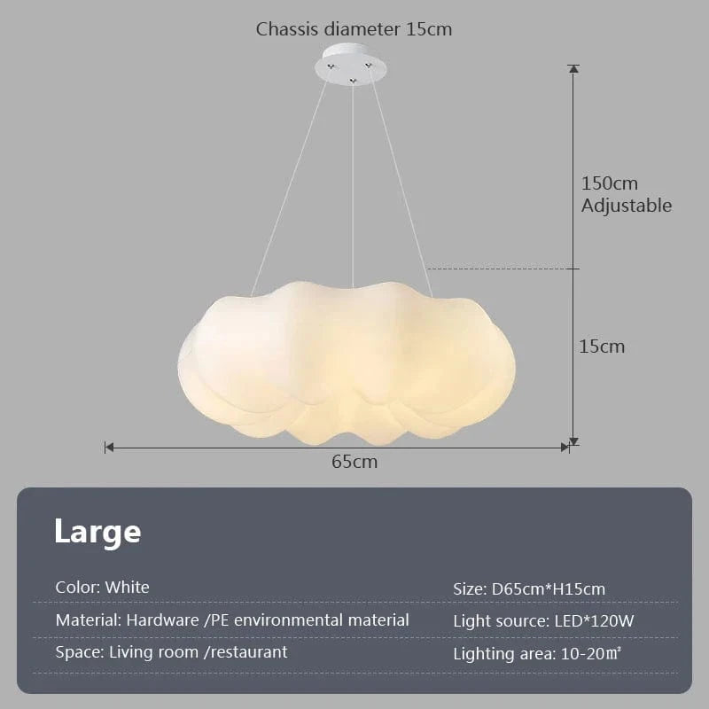 Plafonnier LED Nuage Moderne pour Chambre | Marco Lucetti B-Large / Stepless dimming
