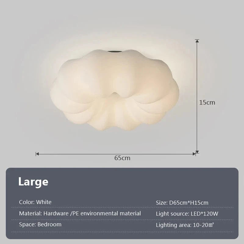 Plafonnier LED Nuage Moderne pour Chambre | Marco Lucetti Un grand / Gradation continue