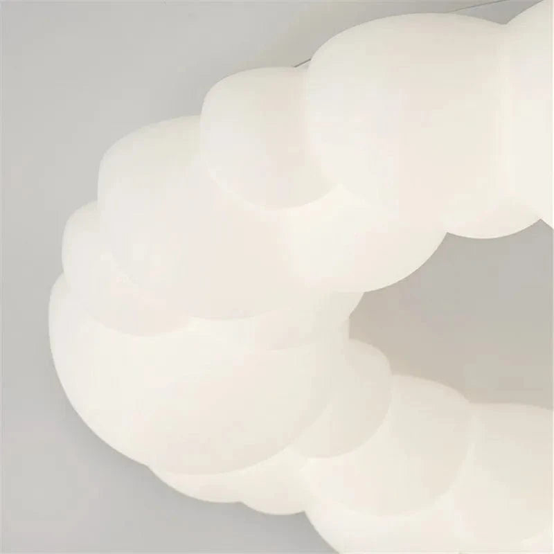 Plafonnier LED "Nuage Nordique" - Design Moderne | Marco Lucetti