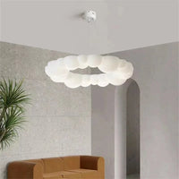 Plafonnier LED "Nuage Nordique" - Design Moderne | Marco Lucetti