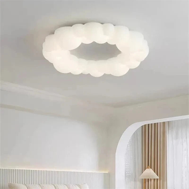 Plafonnier LED "Nuage Nordique" - Design Moderne | Marco Lucetti
