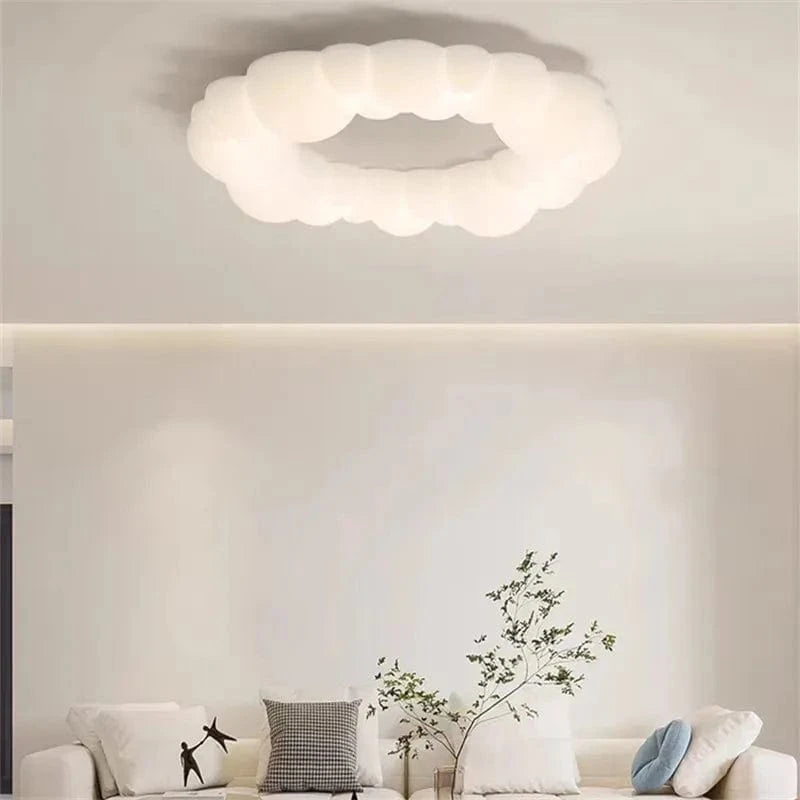 Plafonnier LED "Nuage Nordique" - Design Moderne | Marco Lucetti