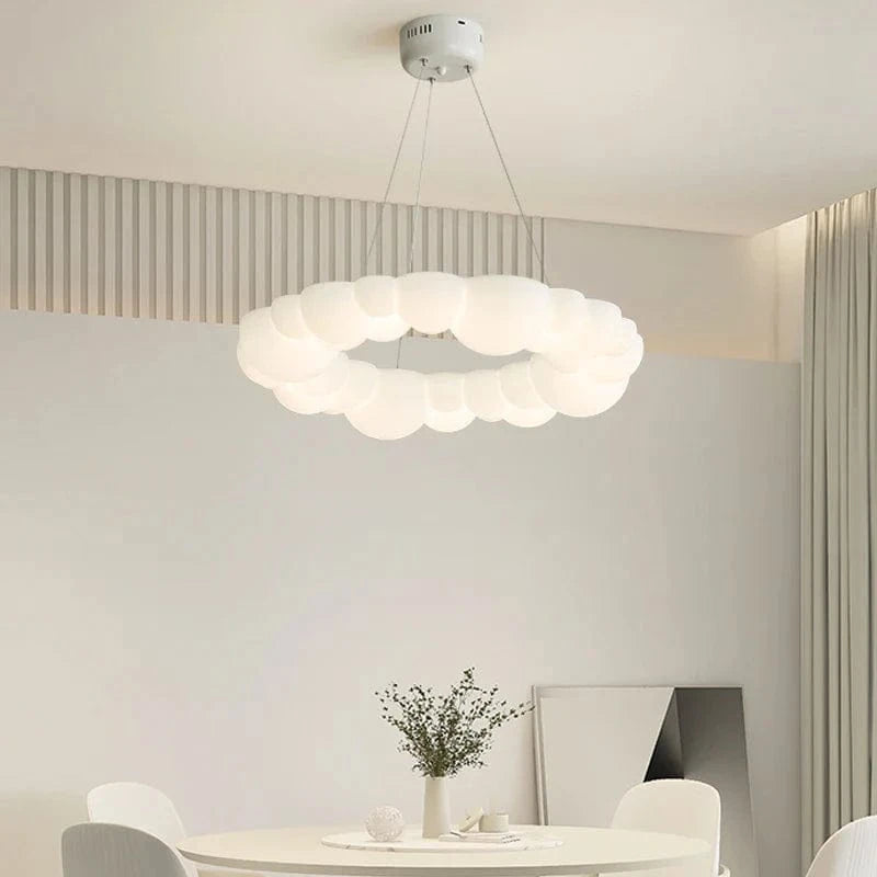Plafonnier LED "Nuage Nordique" - Design Moderne | Marco Lucetti Pandant / 35 cm / 3 couleurs Lumière