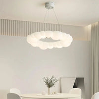 Plafonnier LED "Nuage Nordique" - Design Moderne | Marco Lucetti Pandant / 35 cm / 3 couleurs Lumière