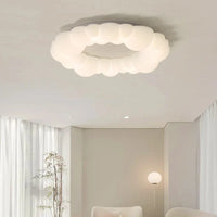 Plafonnier LED "Nuage Nordique" - Design Moderne | Marco Lucetti Plafond / 35 cm / 3 couleurs Lumière