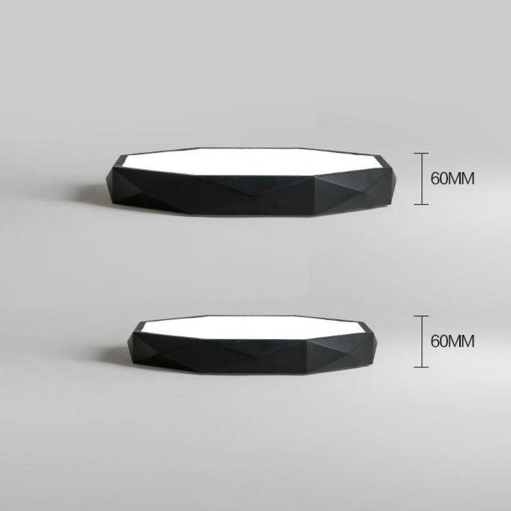 Plafonnier LED Octogone Coloré "BalconyLight" | Marco Lucetti