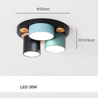 Plafonnier LED Orion Color Wave | Marco Lucetti Bleu - 3 lumières