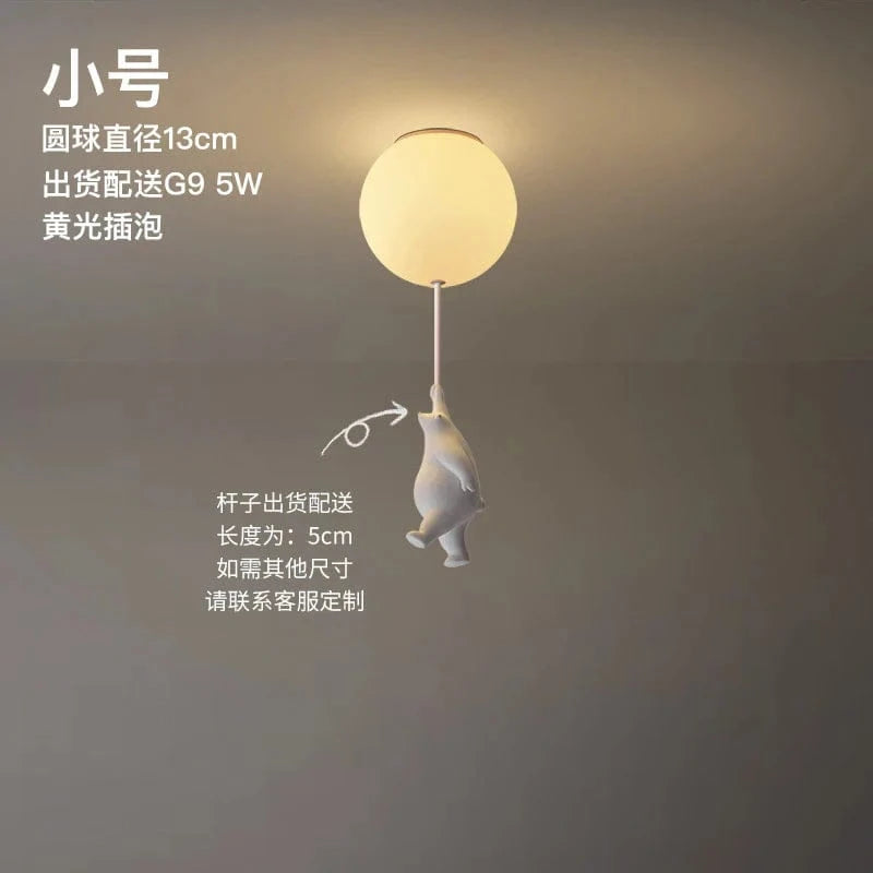 Plafonnier LED Ours Animé - Déco Chambre Enfants | Marco Lucetti Petit style B