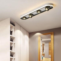 Plafonnier LED ovale rotatif - Charly | Marco Lucetti