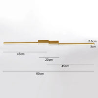 Plafonnier LED Luxe pour Chambre