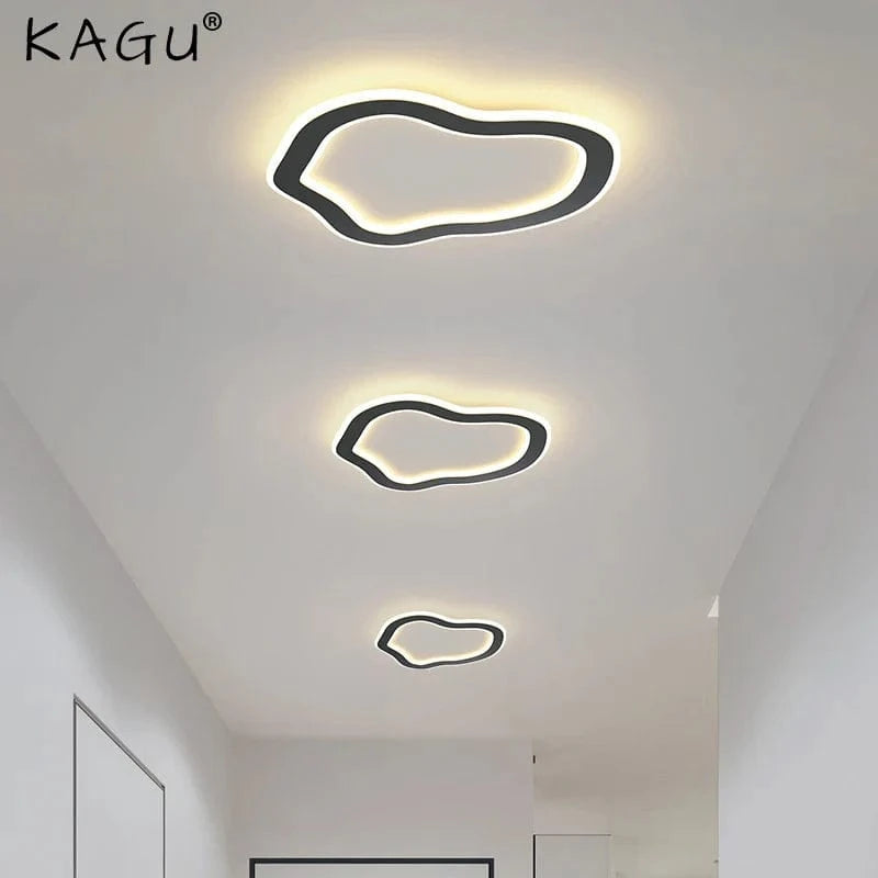 Plafonnier LED pour la maison intérieure : Lampe d'allée ronde simple Dia 25cm | Marco Lucetti