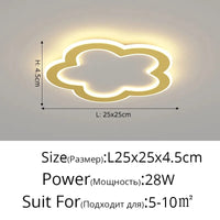 Plafonnier LED pour la maison intérieure : Lampe d'allée ronde simple Dia 25cm | Marco Lucetti Gold Petals / Cool white