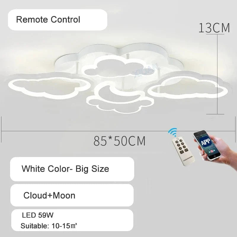 Plafonnier LED Princesse pour Chambre d'Enfant | Marco Lucetti Grande télécommande 2