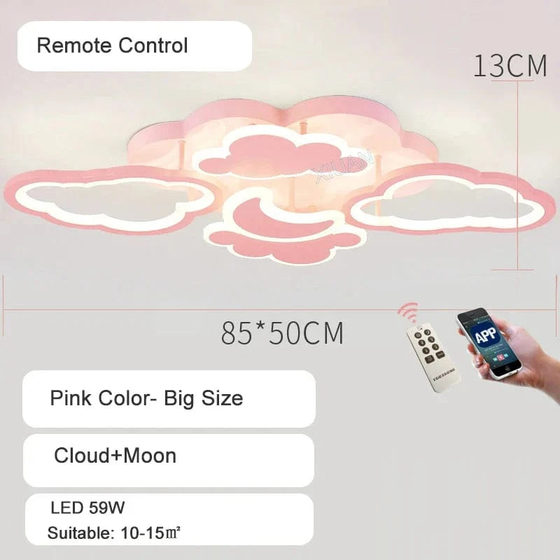 Plafonnier LED Princesse pour Chambre d'Enfant | Marco Lucetti Grande télécommande 3