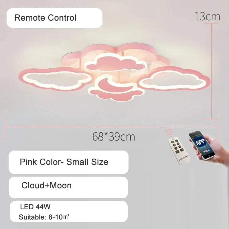 Plafonnier LED Princesse pour Chambre d'Enfant | Marco Lucetti Petite télécommande 1