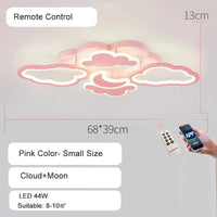 Plafonnier LED Princesse pour Chambre d'Enfant | Marco Lucetti Petite télécommande 1