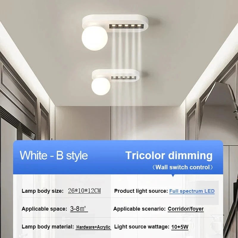 Plafonnier LED Projector Glow | Marco Lucetti Blanc - Modèle B