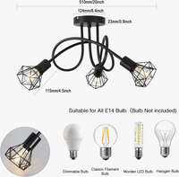 Plafonnier LED Angles Réglables