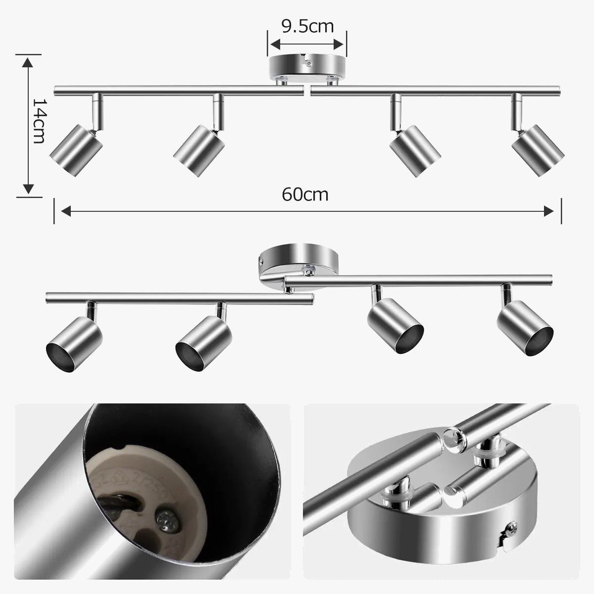 Plafonnier LED AngleFlex