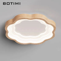 Plafonnier LED rectangulaire en bois - Luminashop | Marco Lucetti