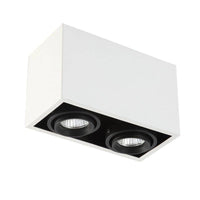 Plafonnier LED Rectangulaire Orientable | Marco Lucetti Blanc / Froide