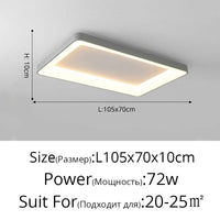 Plafonnier LED Rectangulaire pour un Intérieur Moderne | Marco Lucetti