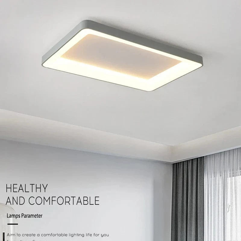 Plafonnier LED Rectangulaire pour un Intérieur Moderne | Marco Lucetti