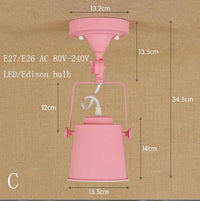 Plafonnier LED Rétro Industriel | Marco Lucetti