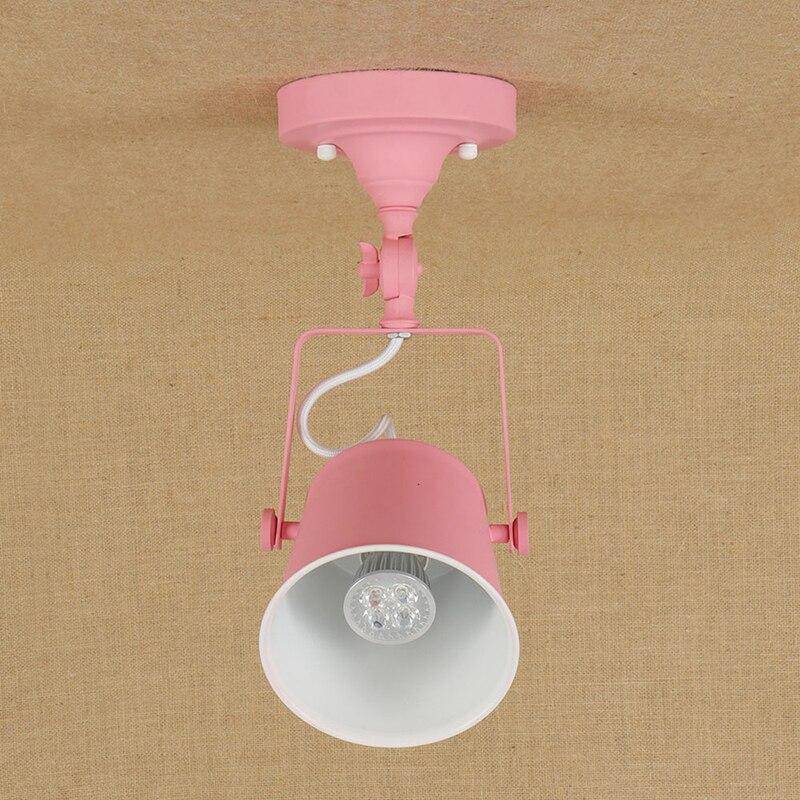 Plafonnier LED Rétro Industriel | Marco Lucetti Rose