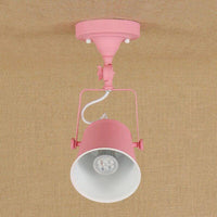 Plafonnier LED Rétro Industriel | Marco Lucetti Rose