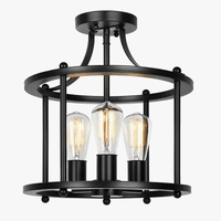 Plafonnier LED Retro Industriel - Style Américain Multi-Têtes | Marco Lucetti