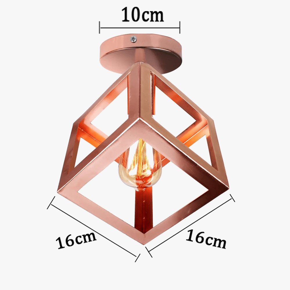 Plafonnier LED Rétro Minimaliste | Marco Lucetti