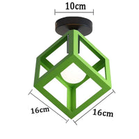 Plafonnier LED Rétro Minimaliste | Marco Lucetti Vert