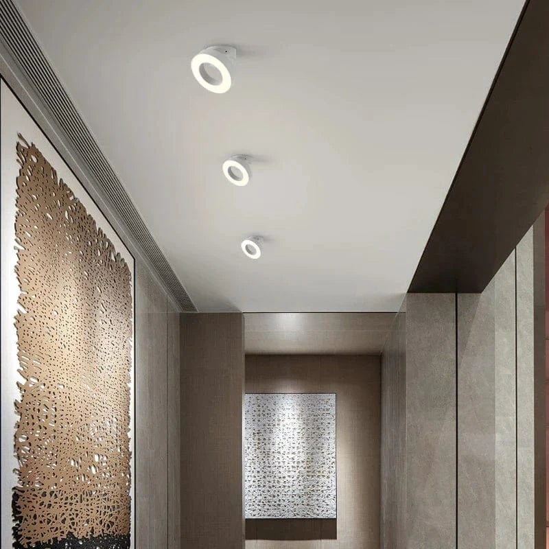 Plafonnier LED RingLight™ anti-éblouissement pour surface pliable | Marco Lucetti