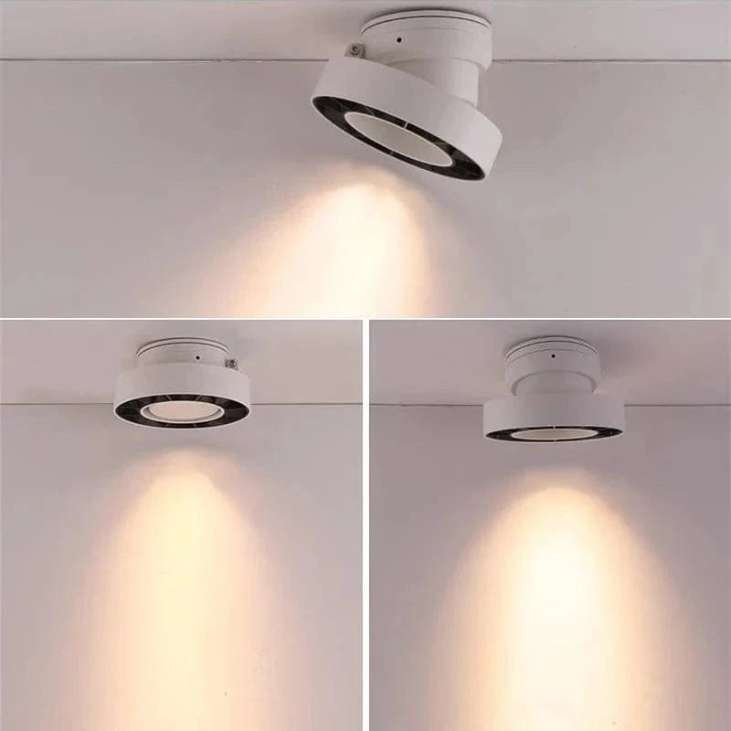 Plafonnier LED RingLight™ anti-éblouissement pour surface pliable | Marco Lucetti